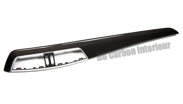 Carbon Fiber Copilot Glove Box Trim For Mercedes Benz C class W204 2007-2014 LHD